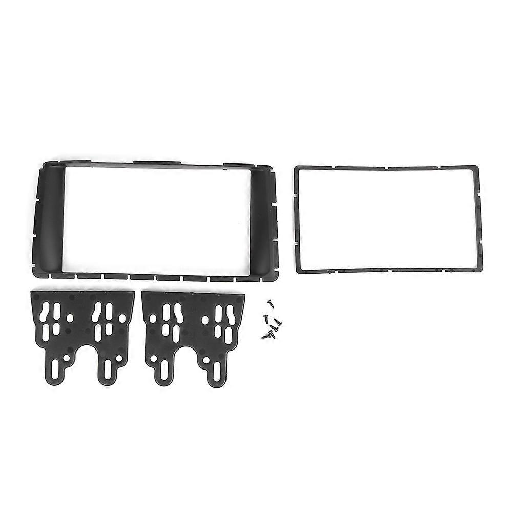 2Din 7in Navigation Fascias Frame DVD Radio Player Panel Trim Fits for Toyota Hilux/Fortuner