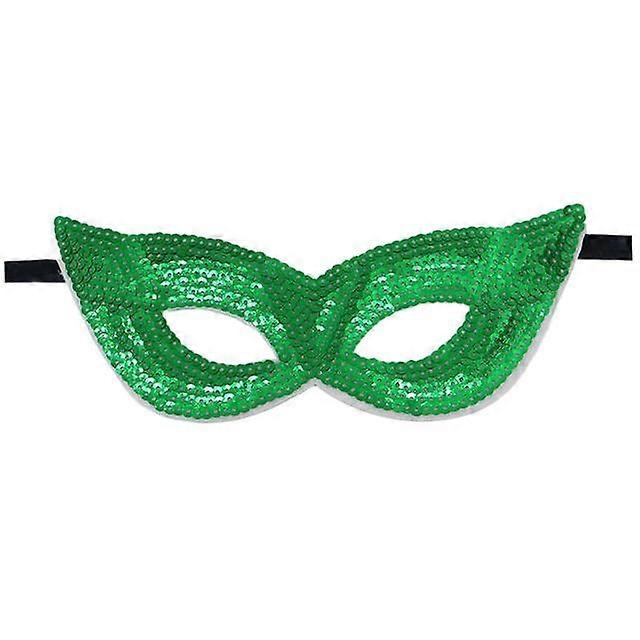 Glitter Masquerade Eye Mask Sequin Party Mask Half Cover Fancy Dress for Carnival Prom