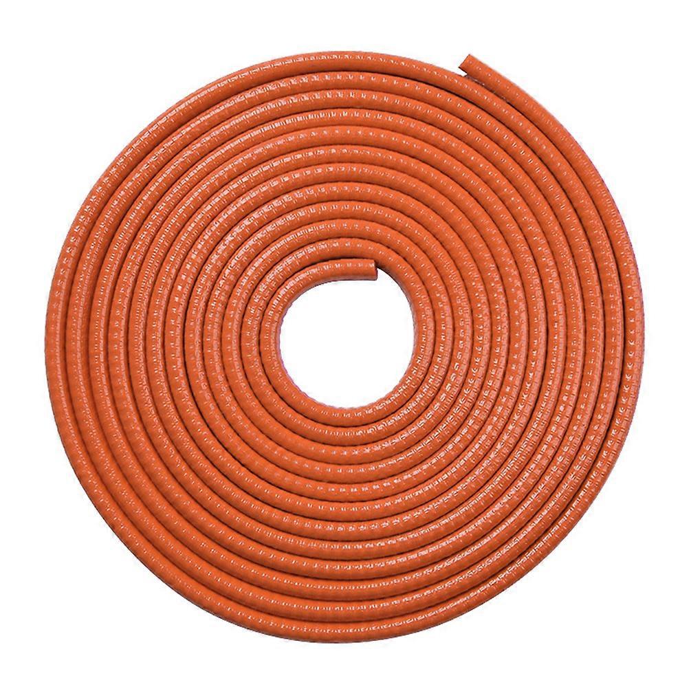 Protetores de porta do carro Trim Borracha Seal Protection Car Seal Tiras (Laranja)