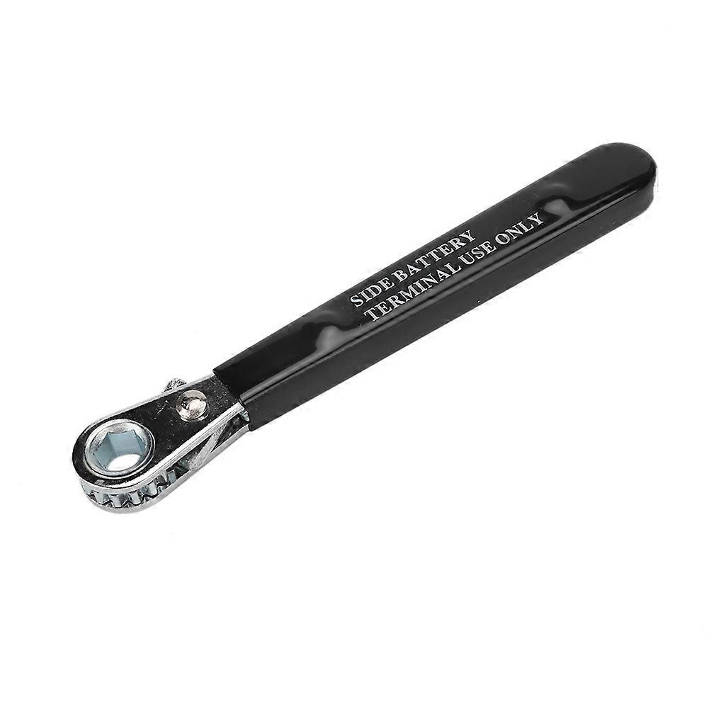 5/16" 6 Point End Insulated Handle Side Terminal Battery Ratchet Wrench Auto Repair Tool