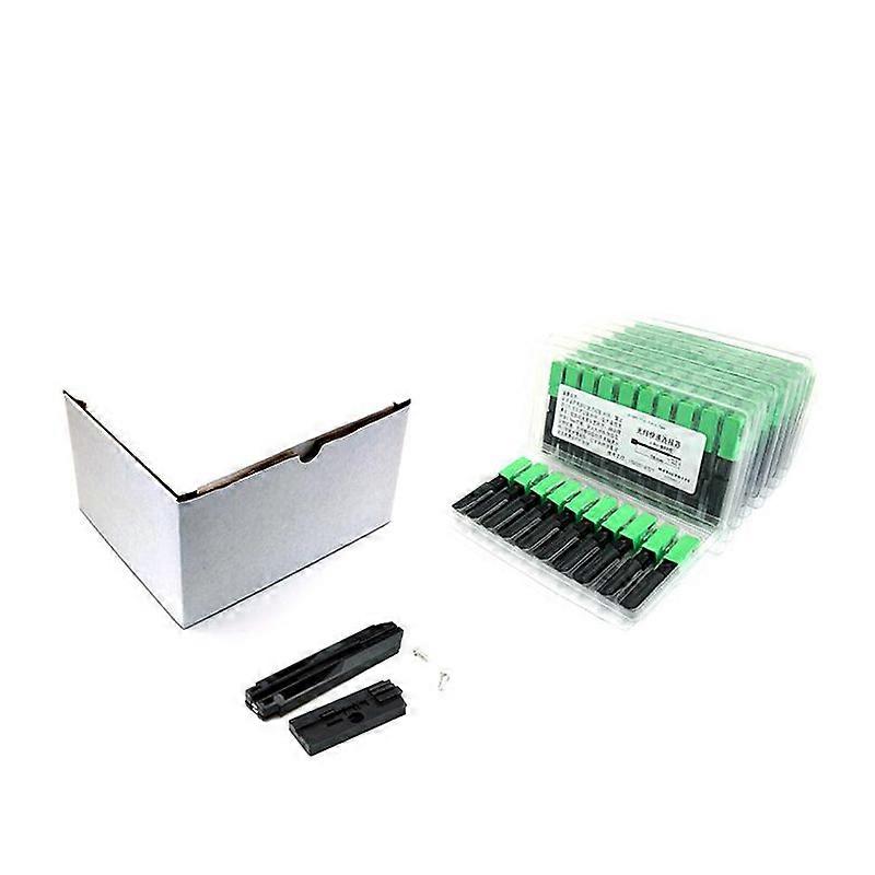 100PCS Ftth SC APC optical fiber quick connector SC APC Fiber Optic Fast Connector SC quick assembly connector