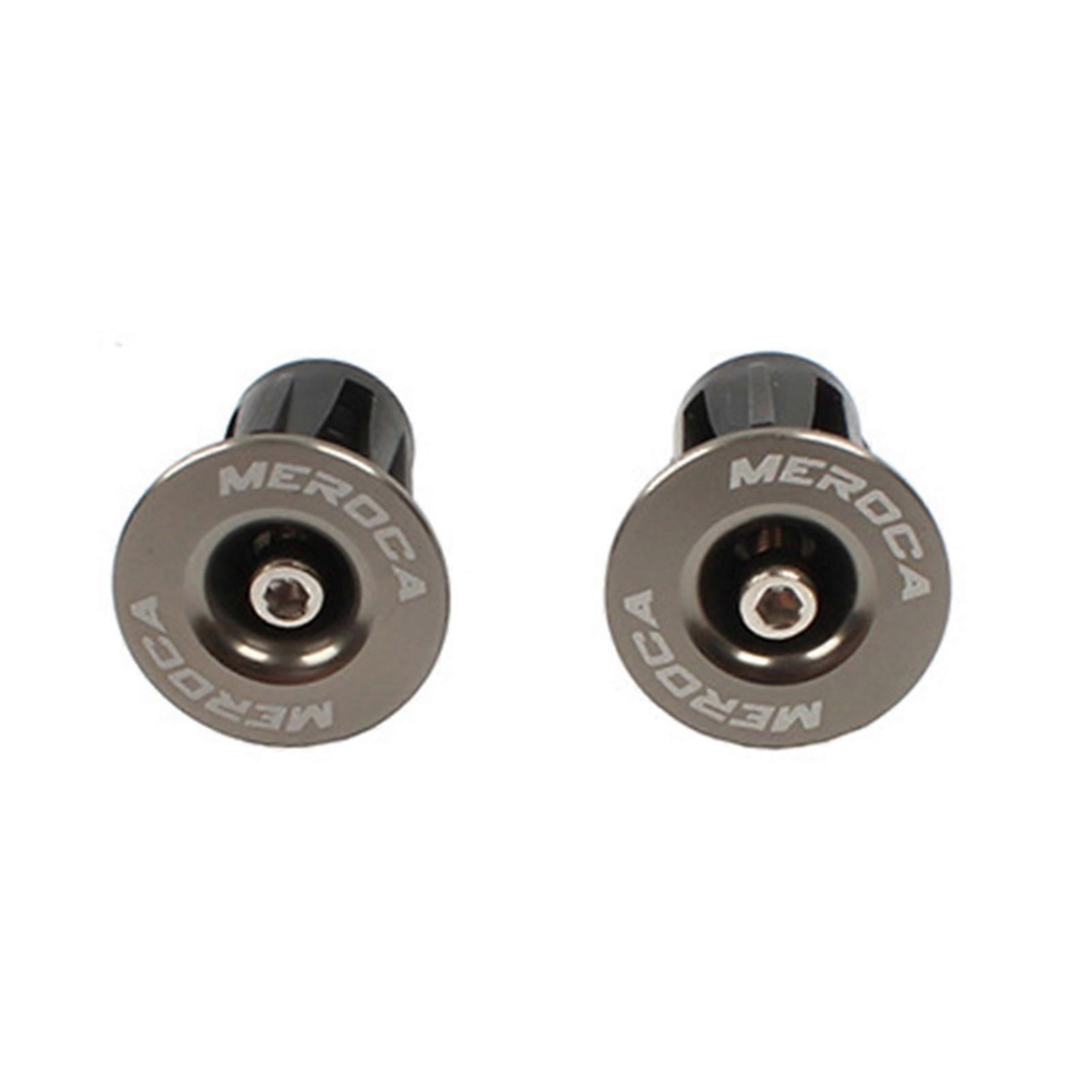 1Pair Bicycle Handle Plug Corrosion Resistance Shockproof Gear Bike Handlebar Grips End Caps