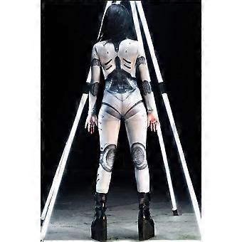 White Droid Cosplay Costume, Sexy Cosplay Robot Costume for Women, Adult  Robot Halloween Bodysuit, Spandex One Piece Cosplay Costume, Cyborg  Bodysuit