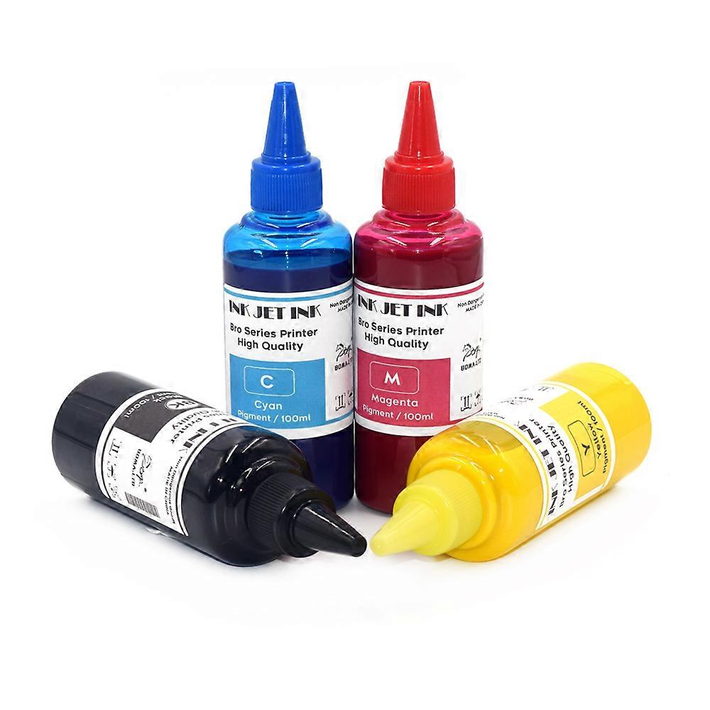 4Color 100ML / PC LC3037 LC3039 Pigmenttinte Nachfüllset für Brother MFC-J5845 MFC-J5945 MFC-6545 MFC-J6945