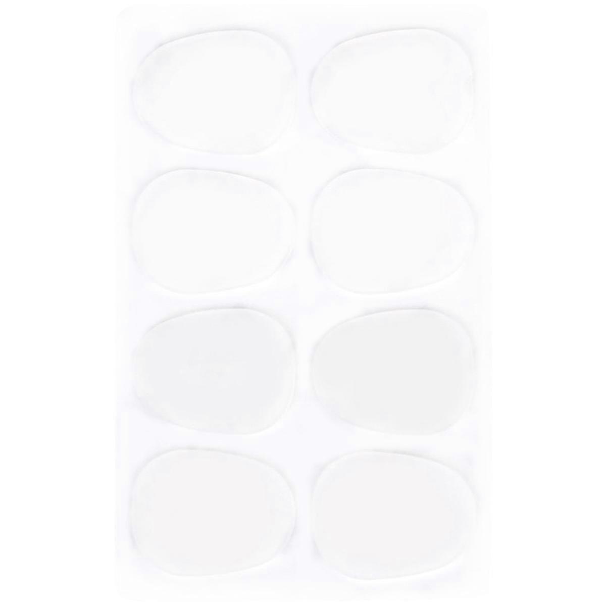 8 pezzi toppe e cuscinetti per bocchini per sassofono contralto/tenore da 0,8 mm, traslucidi