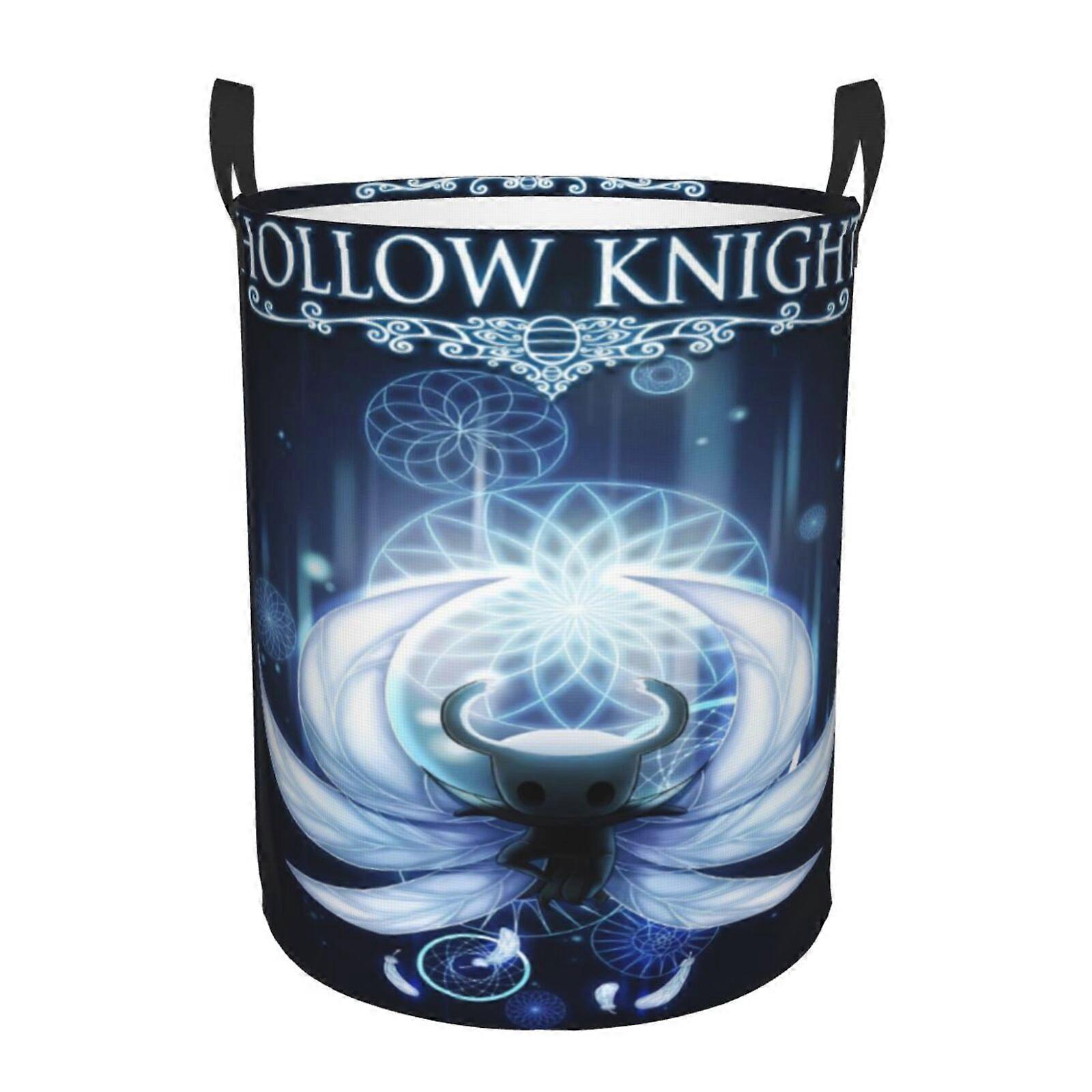Hollow Knight 3d Graphic Flame Laundry Basket Fire Flame Clothes Hamper Storage With Handle-SYS28418