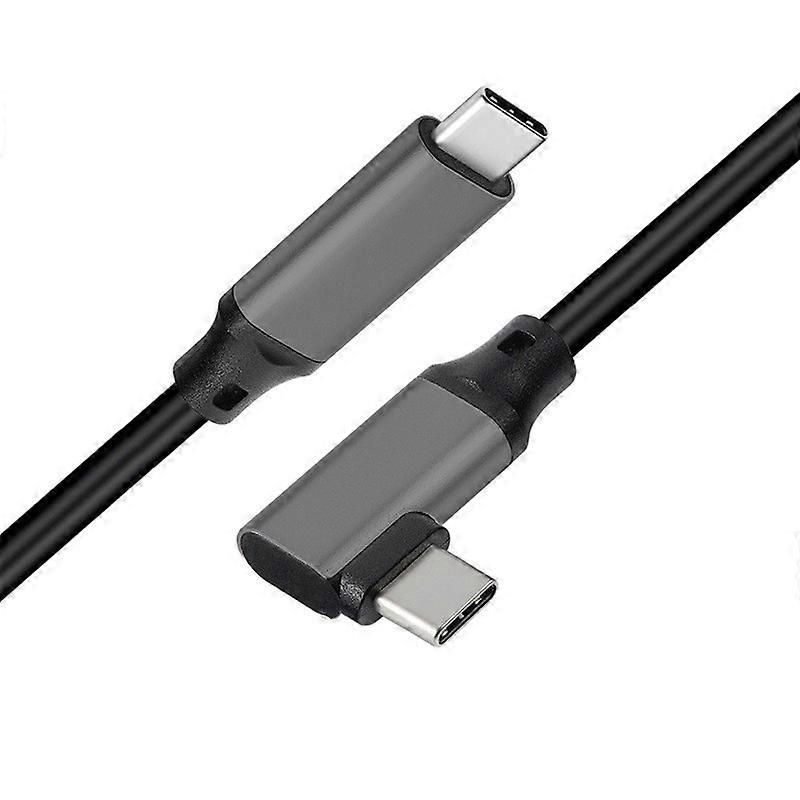 5M PD 5A Curved USB3.1 Type-C Male to Male Cable 4K @60Hz 10Gbps USB-C Gen 2 Cord For Macbook Pro Nintendo Oculus Quest 1 2 VR