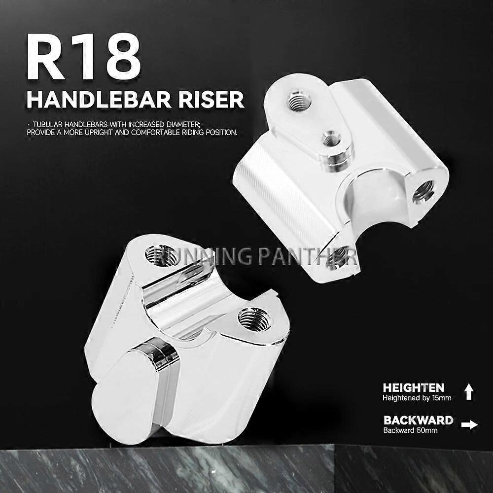 New Motorcycle Accessories Handle Bar Riser Handlebar Clamp Back Move Mount Adapter For BMW R18 R 18 r18 2021 2022