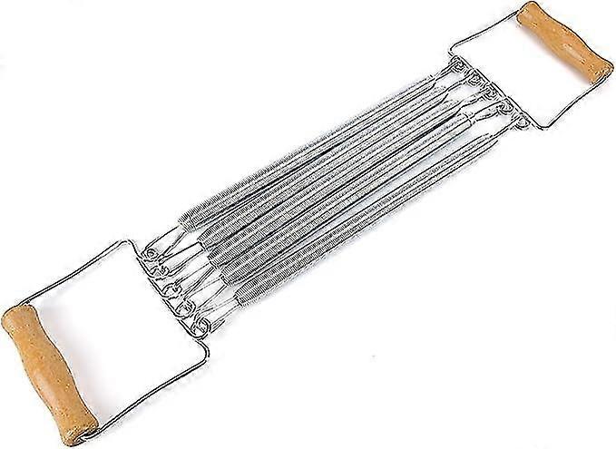 Chest Expander With 5 Spring Resistance Exercise Bands For Home Gym Muscle Training, Durable And Lightweight