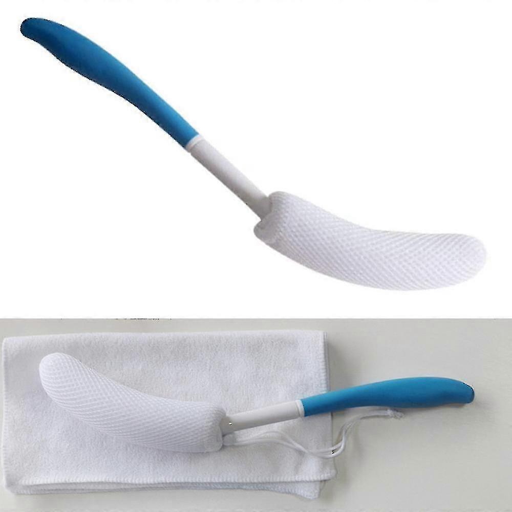 Bath Brush With Long Handle, Handheld Body Massage Back Scrubber