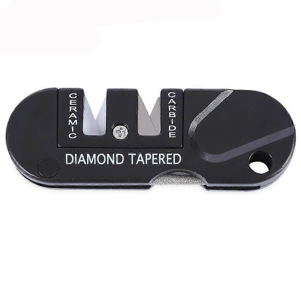 Outdoor Pocket Folding Knifes Sharpener Ceramic Carbide Diamond Tapered Tools Kitchen Utensil Sets