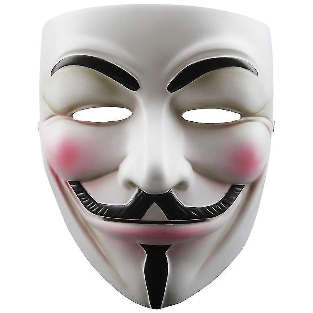 Anonymous Guy Fawkes Resin Cosplay Mask Party Costume Prop Toys