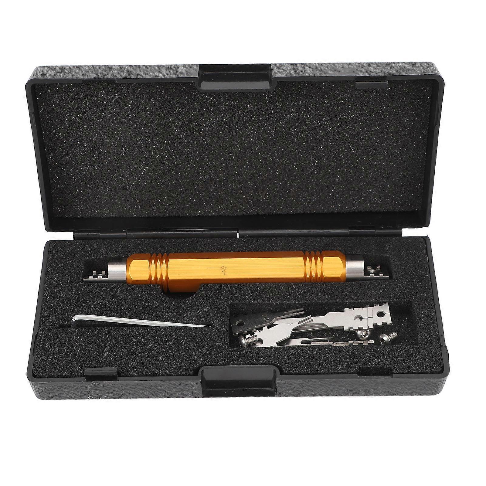 8 Pcs Terminal Release Tool Electrical Wire Connector Pin Removal Tool Kit for Automotive Computer Terminal Repair