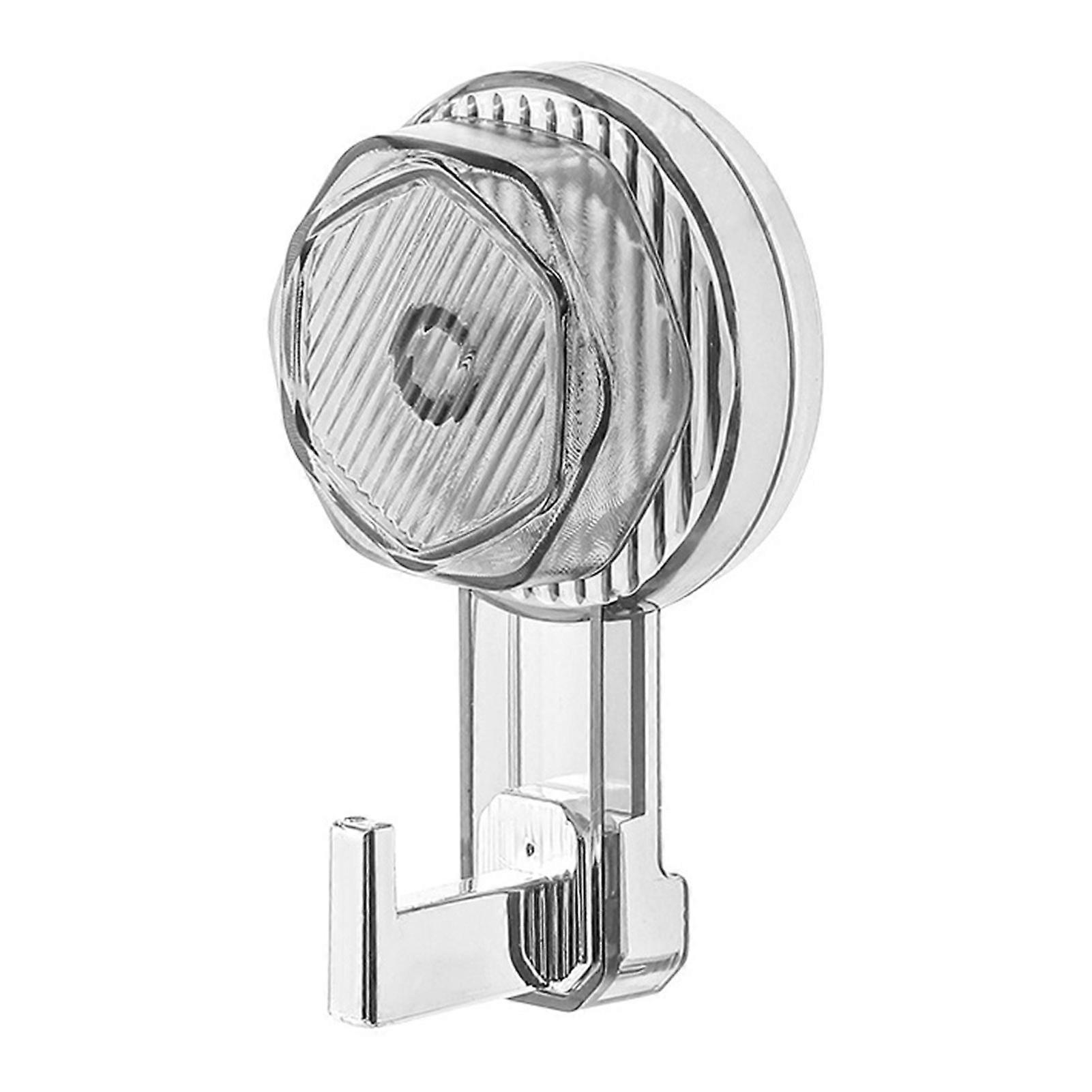 Storage Hook Reusable Punch-free Strong Suction Cup Hook Space-saving Wall Hook for Bathroom Kitchen