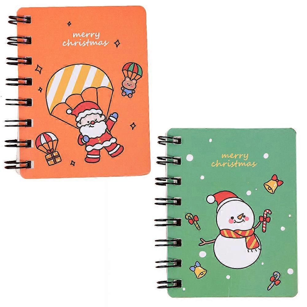 Julelomme notesbog Student Mini bærbar juleplanlægger notesbog