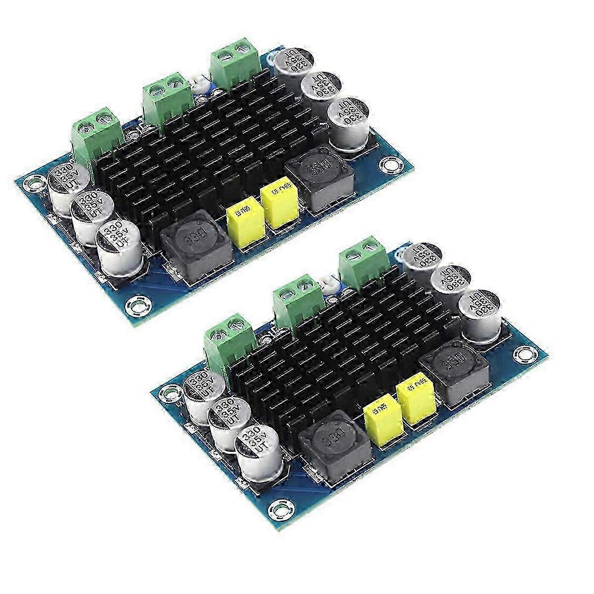 2 Pcs XH-M542 100W Audio Amplifier Board DC 12V 26V TPA3116D2 Mono Channel Digital High Power AMP M