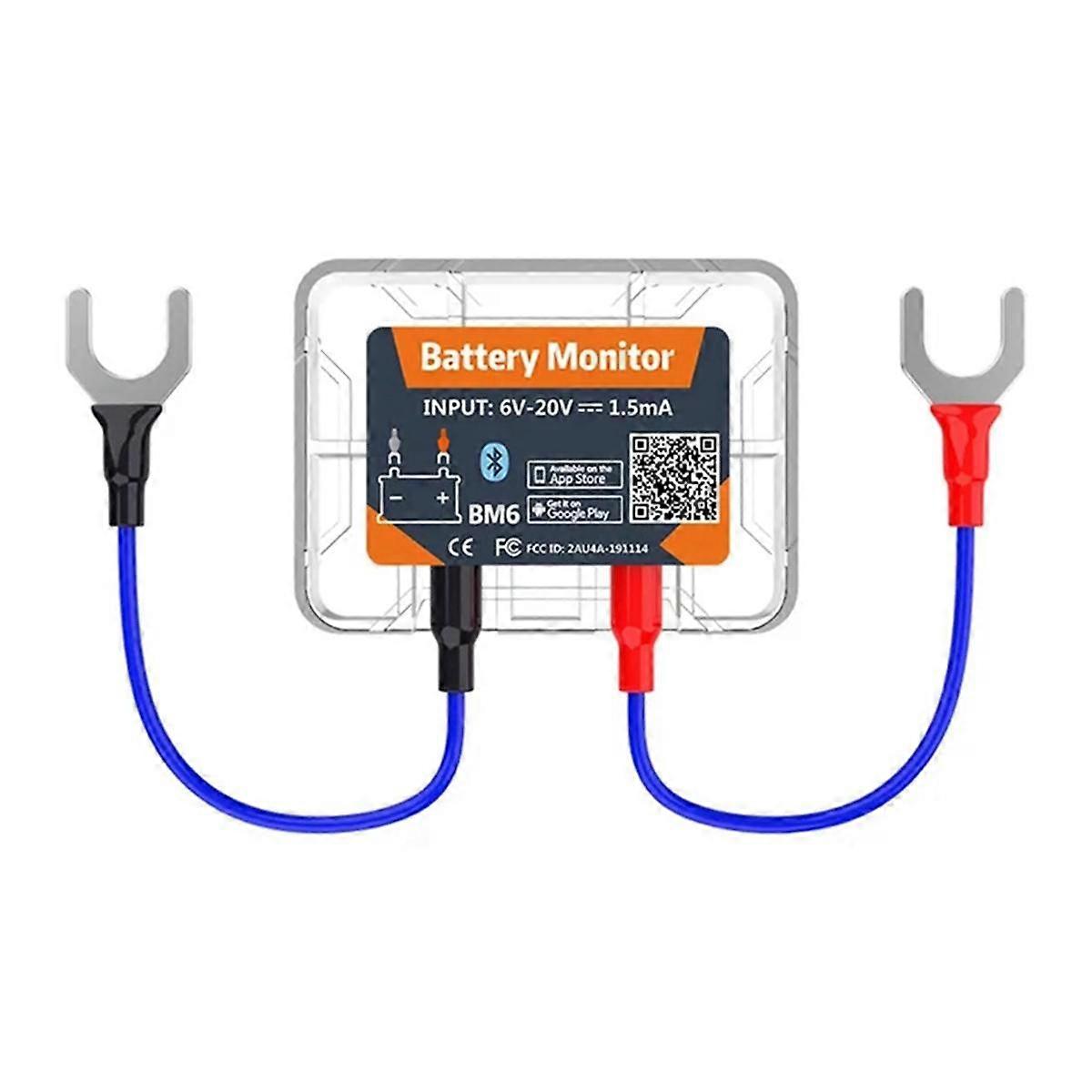 Wireless Bluetooth 12V Battery Monitory BM6 with Car Battery Health Check APP Monitoring Battery Te