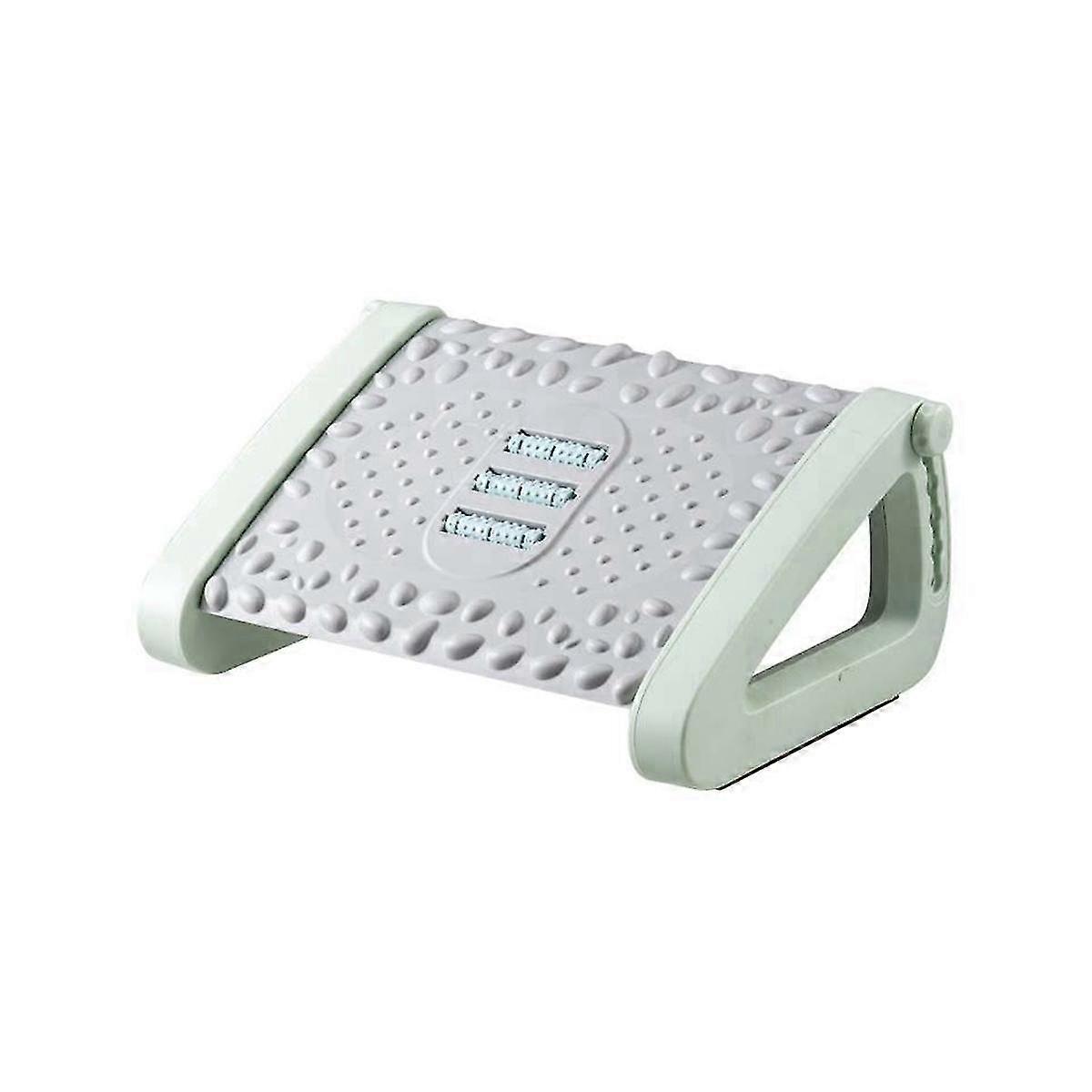 Foot Rest Stool Adjustable Foot Stepping Platcompatible withm With Rollers Foot Resting Stool Comcompatible withtable Massa