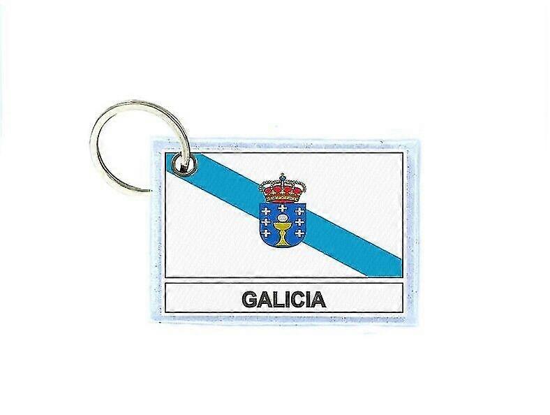 Key key door prints double-sided flag galicia