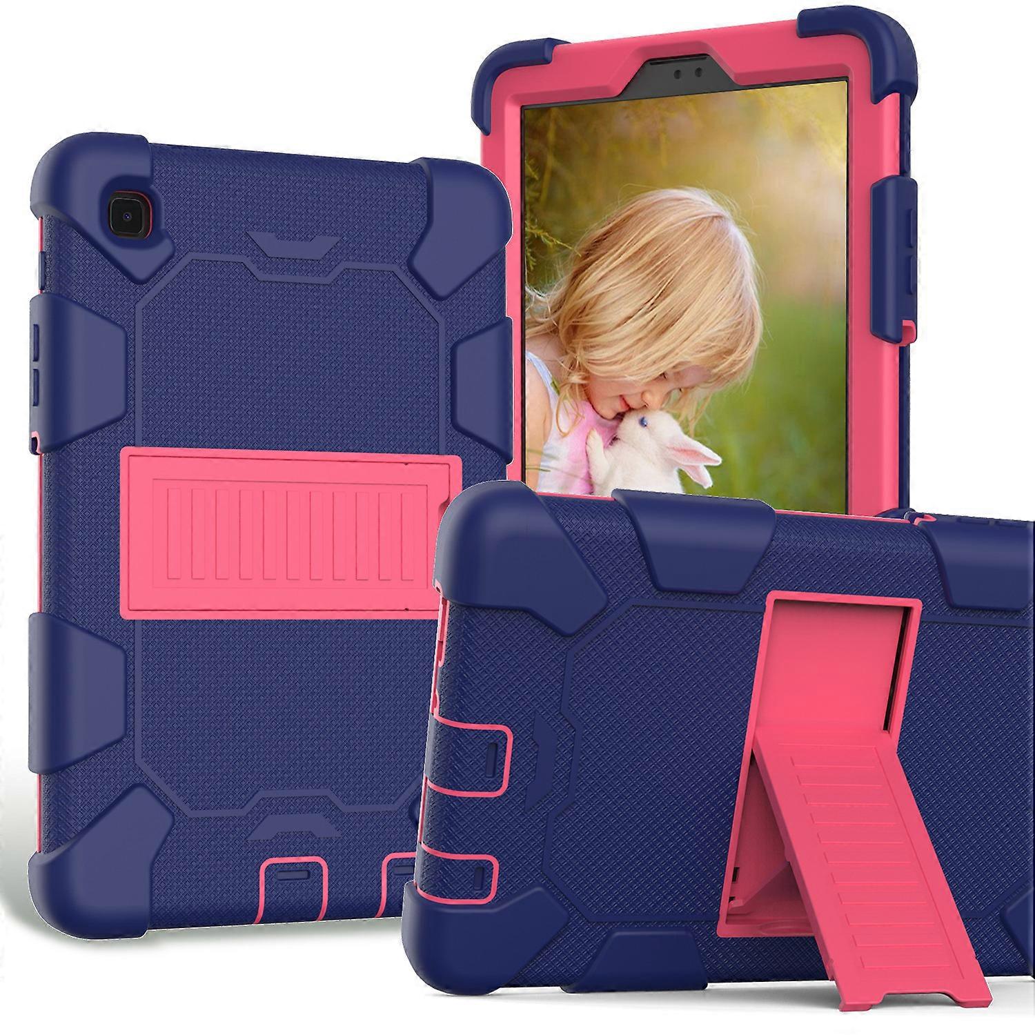 Case for Samsung Tab A7 Lite 8.7 Inch T225/T220 2021 with Adjustable Kickstand, 3 Layers Protection, Shock-Proof, Button Available,Comfortable