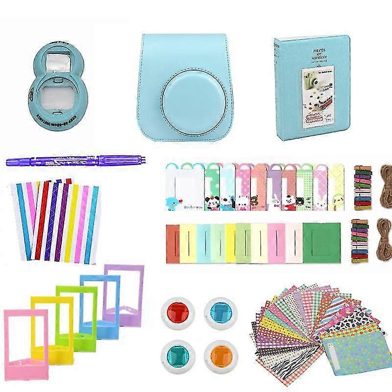 Accessory Kit for Fujifilm Instax Mini 8 / 9 - Cobalt Blue