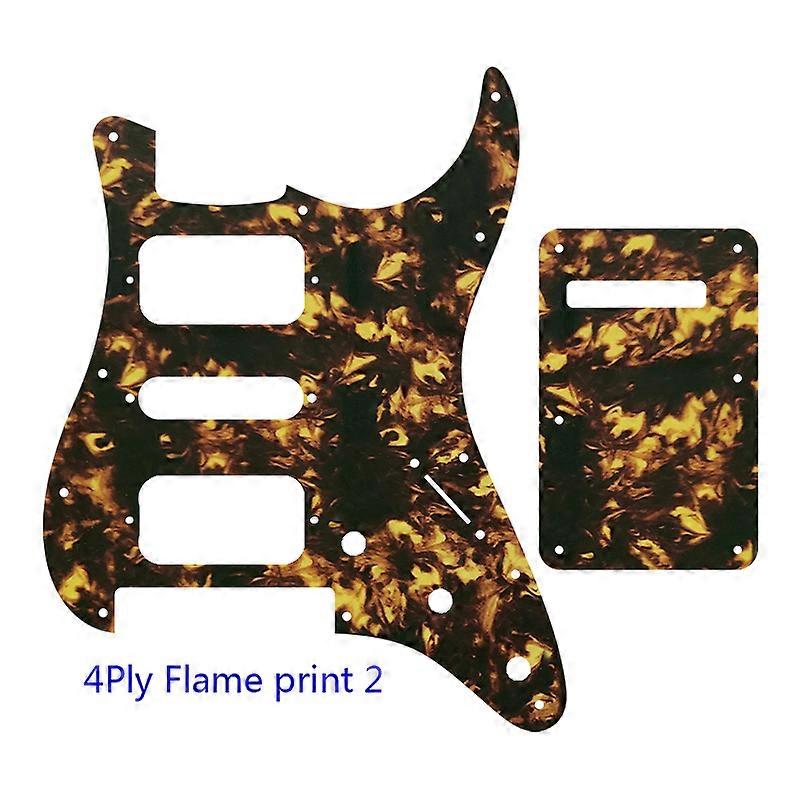 Niestandardowe części gitarowe XinYue - do 11 otworów na w USA Strat z mostkiem tremolo Floyd Rose Pojedyncza płyta do drapania HSH Płyta tylna