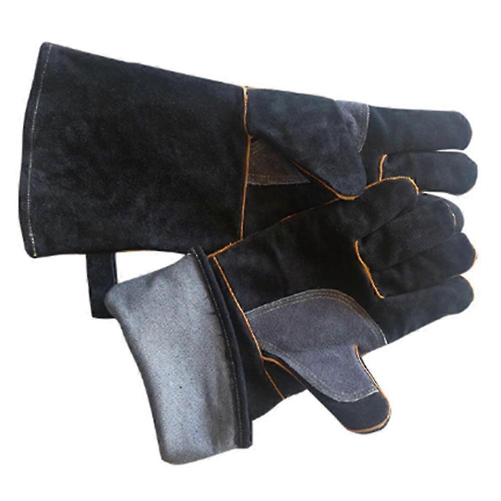 1 Pair Heat-Resistant BBQ Oven Gloves, Universal Size