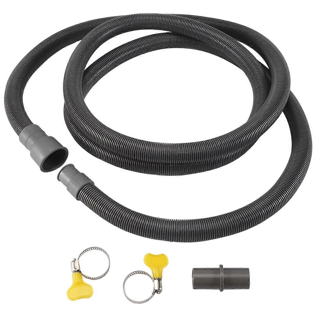 Automatic Drum Washing Machine Drain Pipe Drain Hose Fittings, 3 Meter
