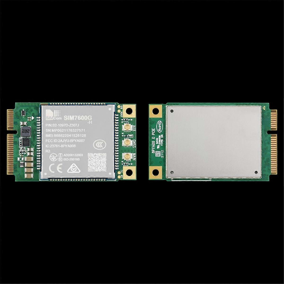 CM4 Expansion Module+SIM7600G 4G Module Full Kit 5G/4G Expansion Board M.2/Mini-PCIe for US Plug