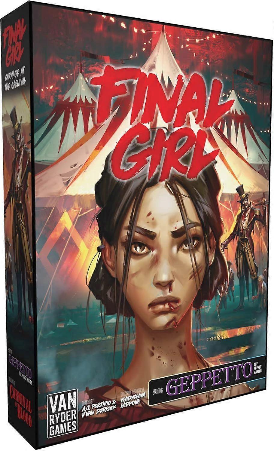 Final Girl Carnage at the Carnival Expansion For Board Game