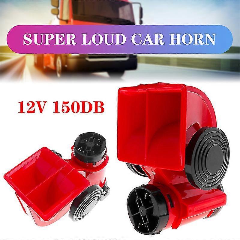 12v 150db Auto Dual T Kit Car Truck Lorry Suv Rv Caravan Boat T Loud