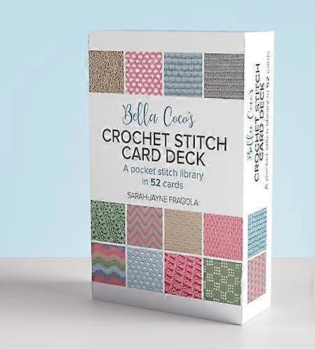 Bella Cocos Crochet Stitch Card Deck by SarahJayne Fragola Paperback Book