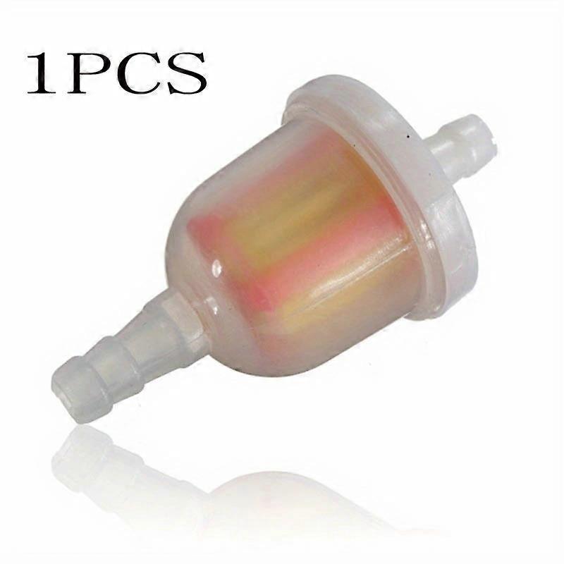 1pc/10pcs/100pcs Universal 6MM Motorcycle Gas Fuel Filter - Perfect For Honda, Yamaha, And ATV 50-200cc!