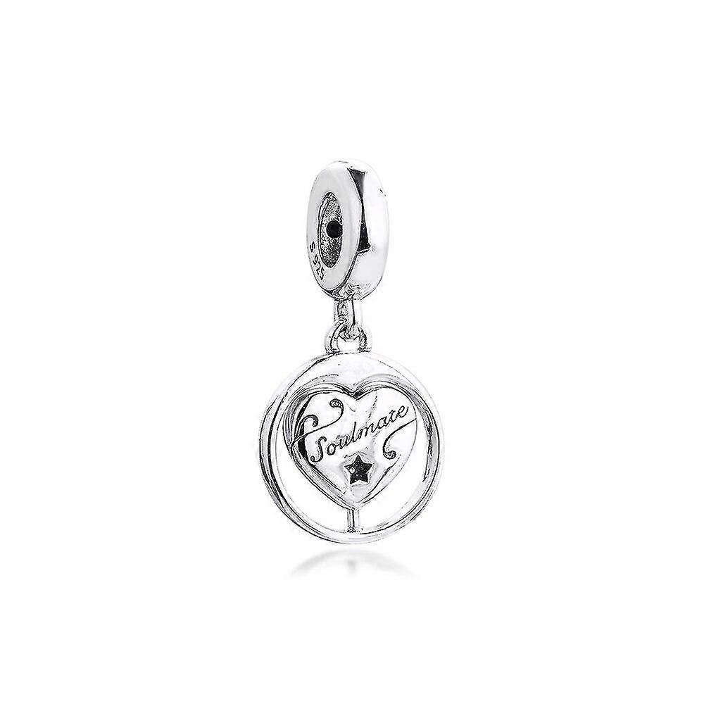 forever soulmate dangle sterling spinning silver bracelets