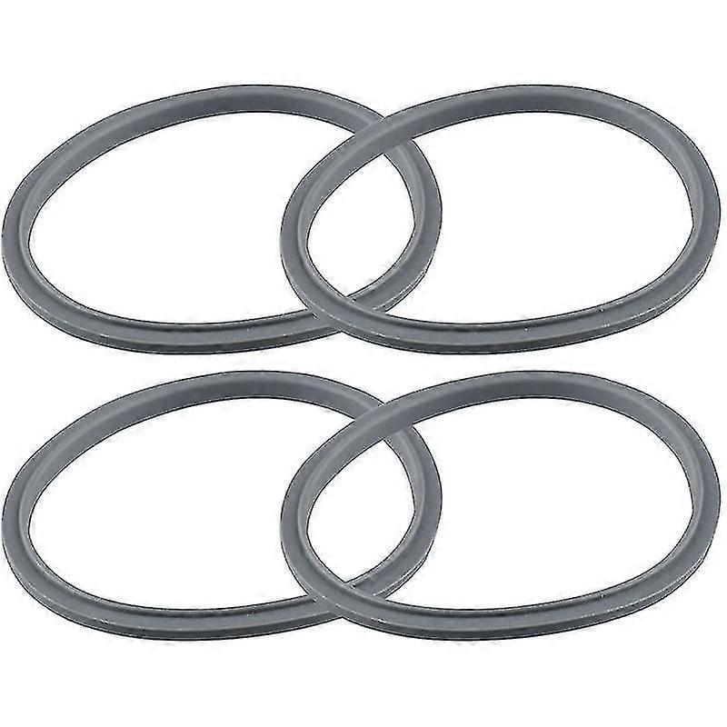 Nutribullet 600w 900w Replacement Part - 4 Pack Gray Gaskets