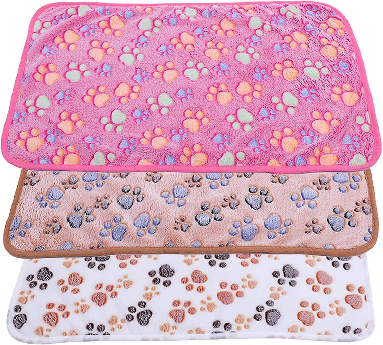 Pet Dog Blanket Fleece Blanket ,Cat Sleep Mat Puppy Kitten Soft Blanket,76*52cm