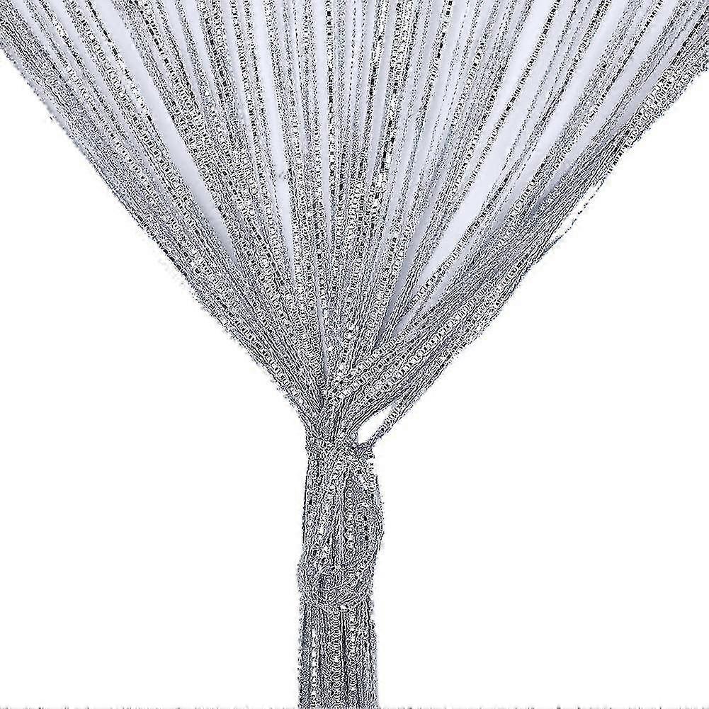 Thread Curtain String Curtain Glitter Fly Protection For Restaurant