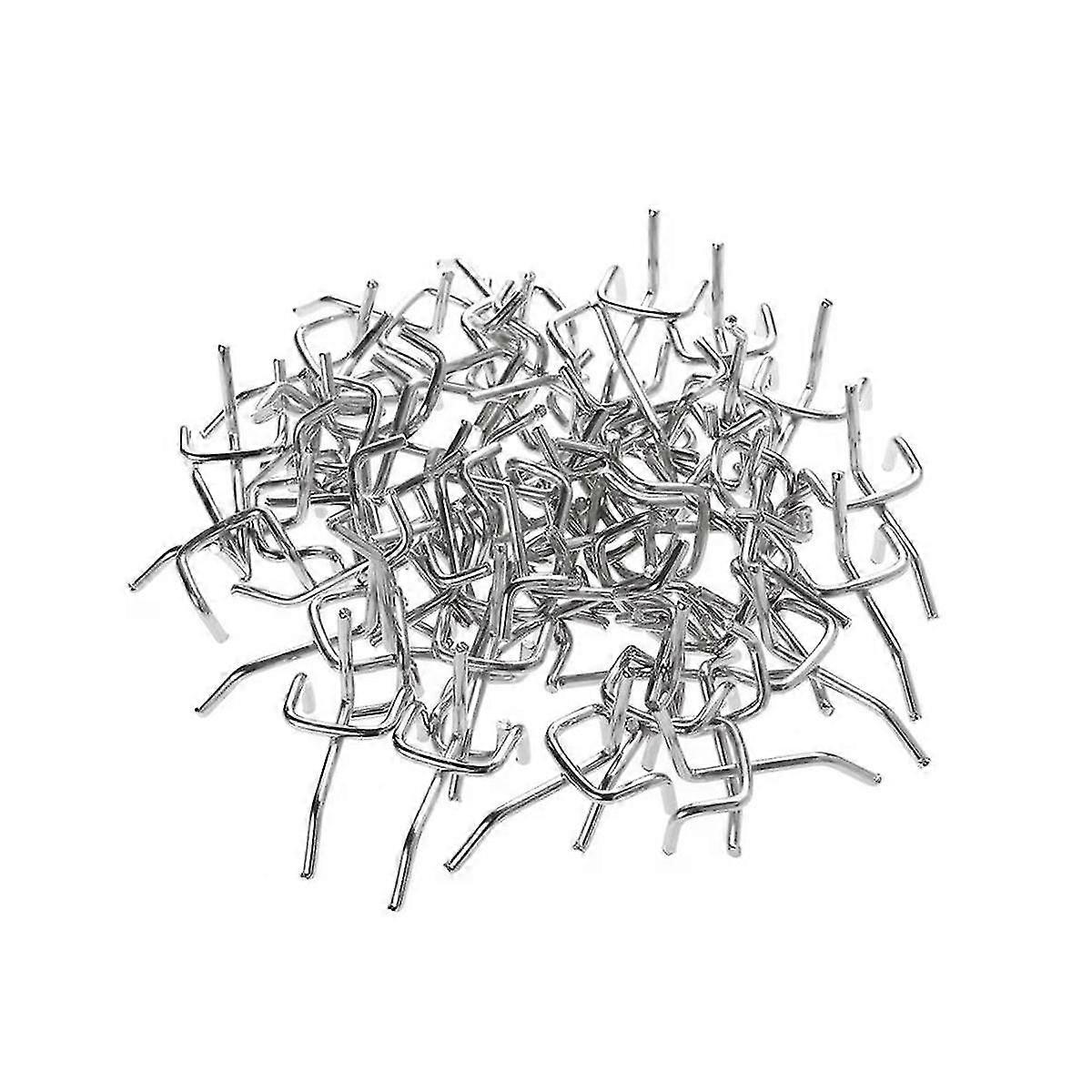 50 Pcs Peg Board Hooks Garage Work Shop Storage Display Organization Steel Hanging Tool Storage Hoo