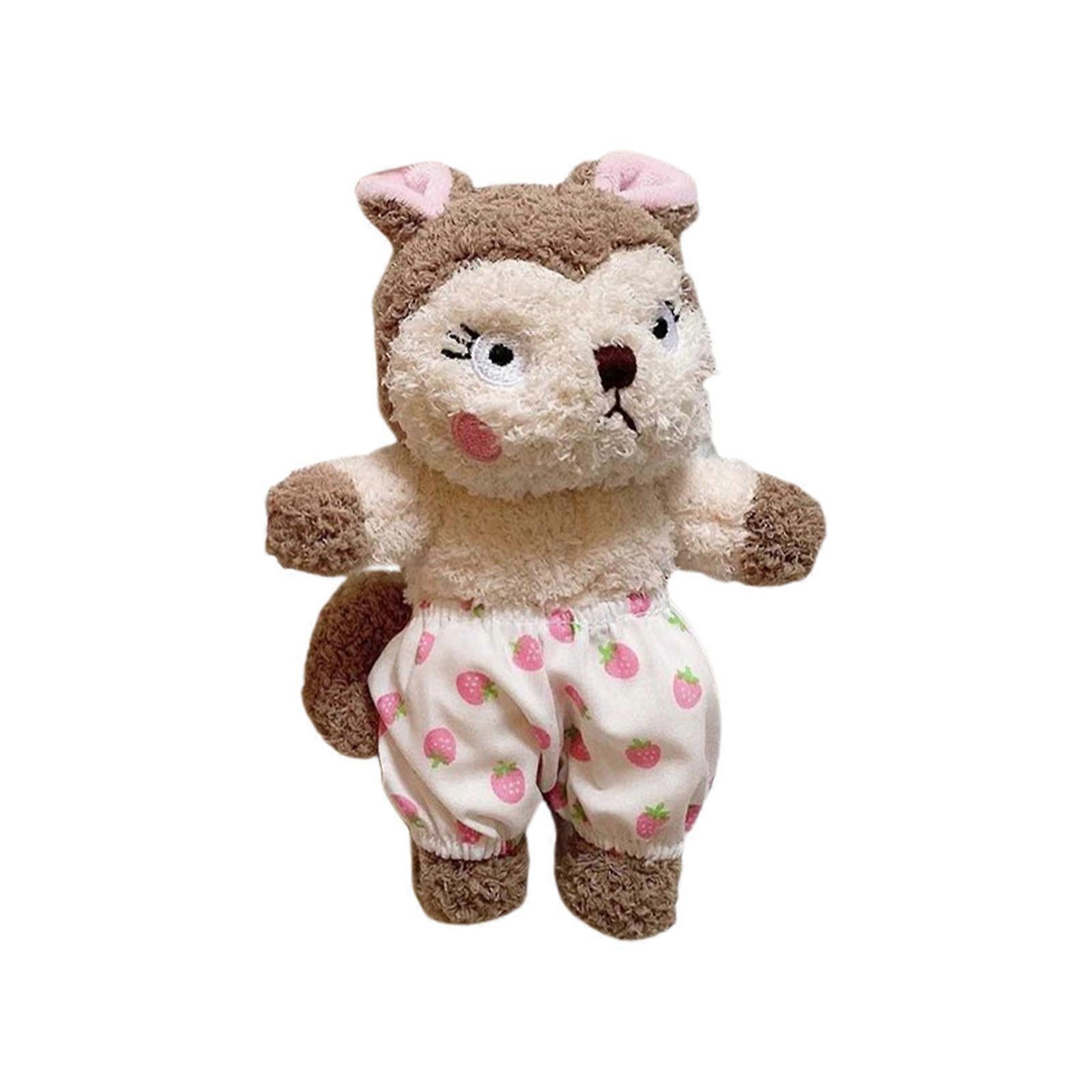 Jouets pour chiens en peluche Squeak Peluche Petit animal mignon interactif Soft Chew Toy