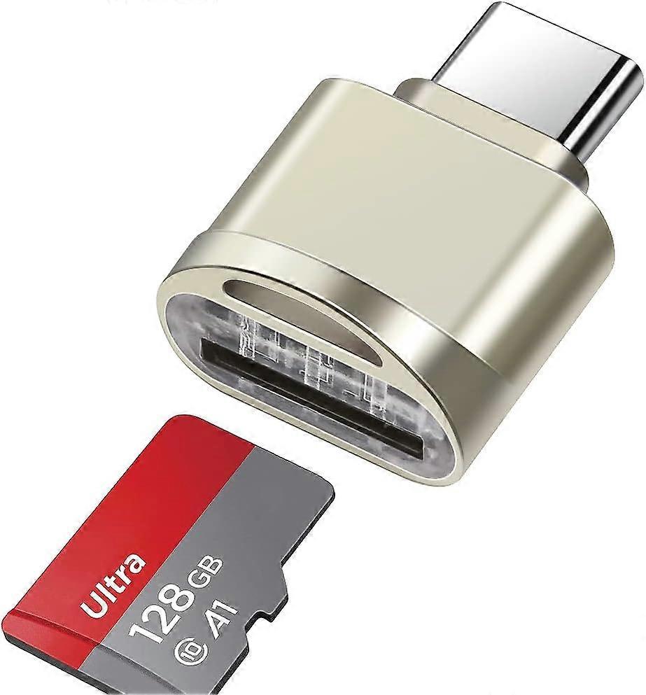 TF Card Reader, USB-C to TF Card Reader, TF Type C OTG Memory Card Reader Adapter for PC, Notebook, MacBook Air Pro,Galaxy, Huawei, Tablet