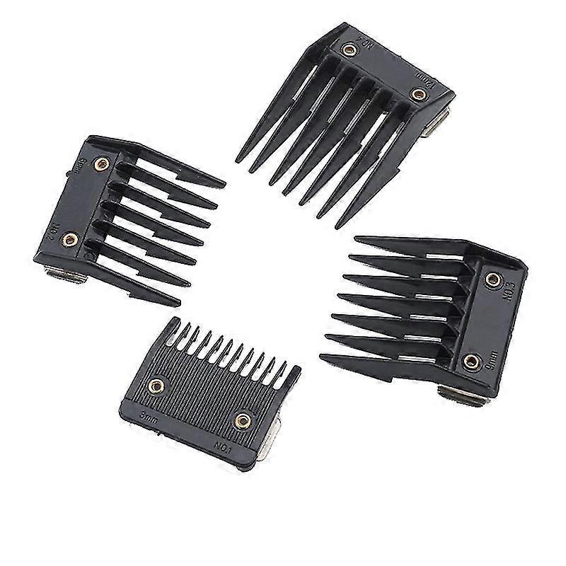 4 Attachment Comb Set for with Metal Backed Cutting Guide 3mm 6mm 9mm 12mm