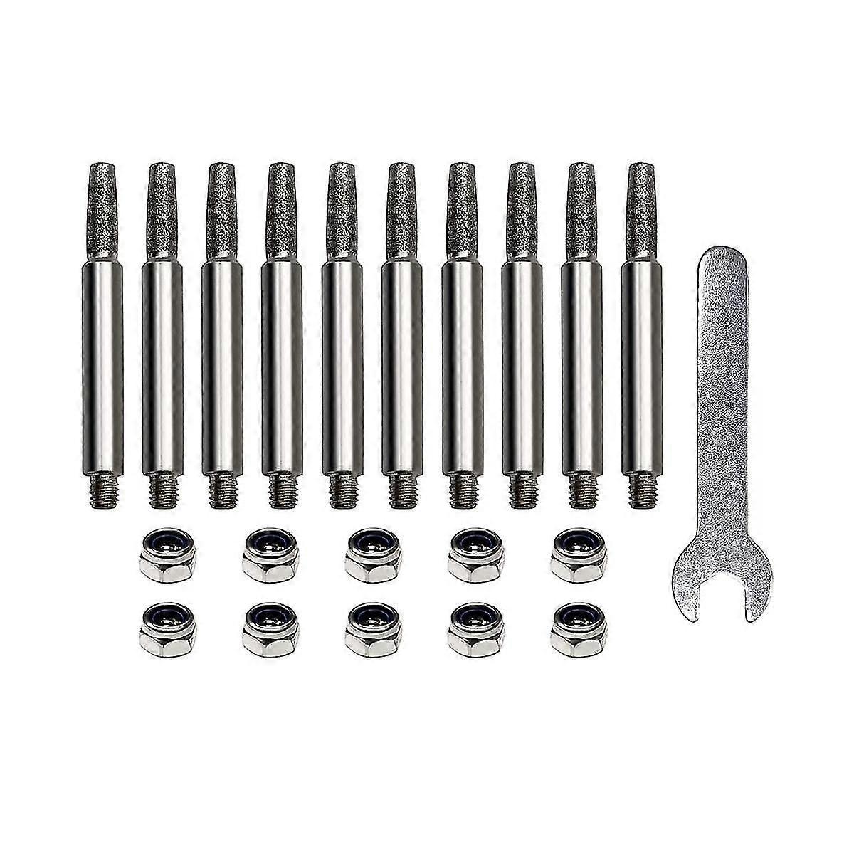 Chainsaw Sharpener For Saw Chain Sharpener, Chainsaw Sharpening Accessory Set For Chainsaws And Grinding 5.5mm