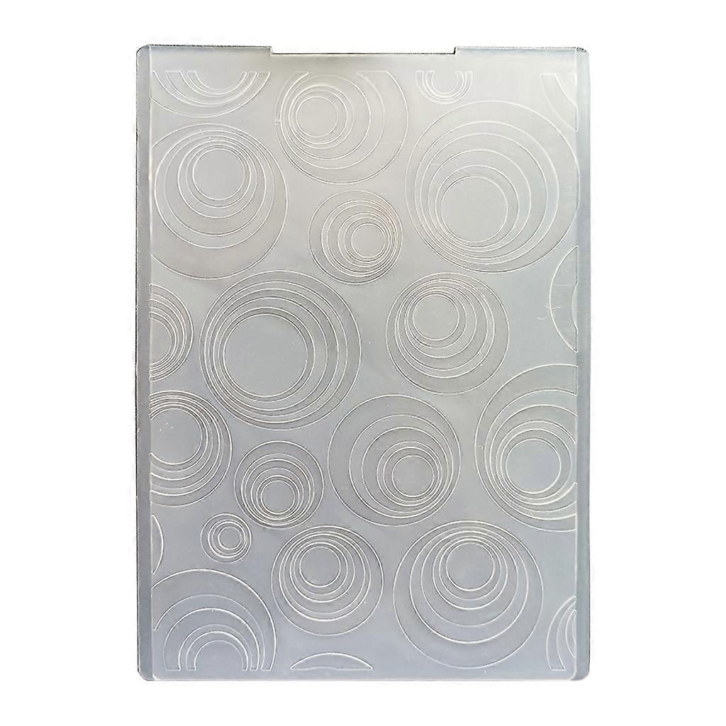 Round Circle Frame Template Embossing Folder for Paper Card Photo Album Decors