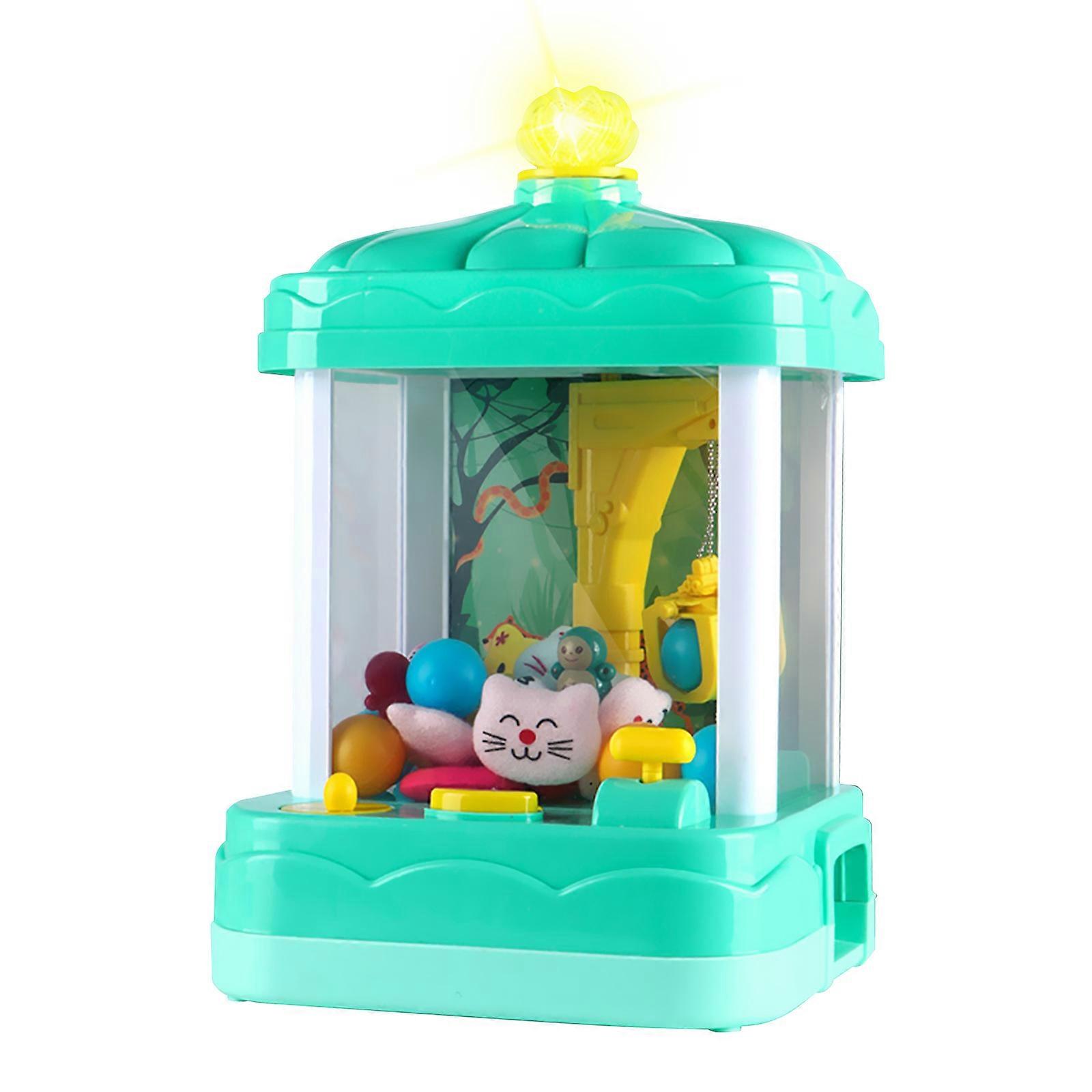 Claw Machine for Kids, Mini Claw Machine Candy Dispenser Toys for Girls,Kids Claw Machine Arcade Game Toy Vending Machine with Refill Prizes,Volume Ad