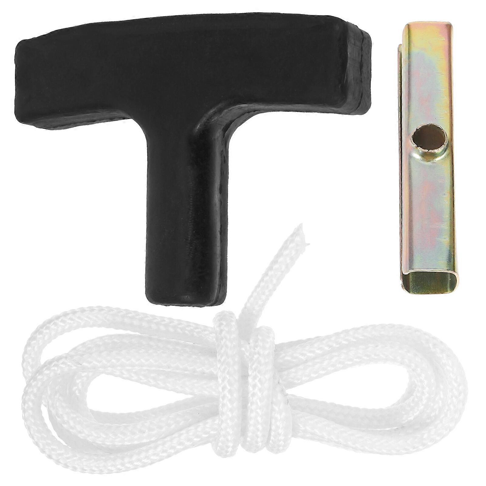 1 Set Universal Chainsaw Part Chainsaw Cord Handle Chainsaw Pull Handle Manual Starter Handle