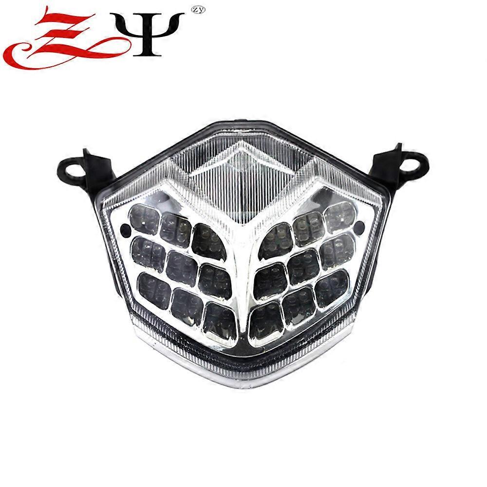 Applicable motorcycle Kawasaki ZX10R 08-10 years LED modified brake band turn signal function taillight