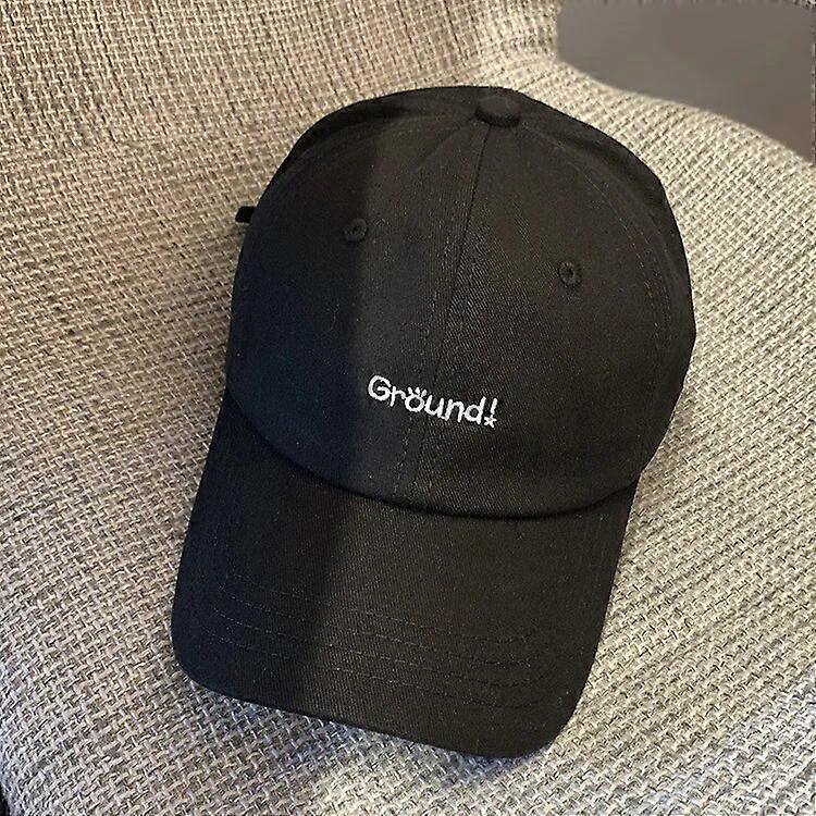 Korean Version Of Japanese Fashion Simple Embroidery Alphabet Duck Cap Female Street Shade Baseball Cap Student Soft Top Hat