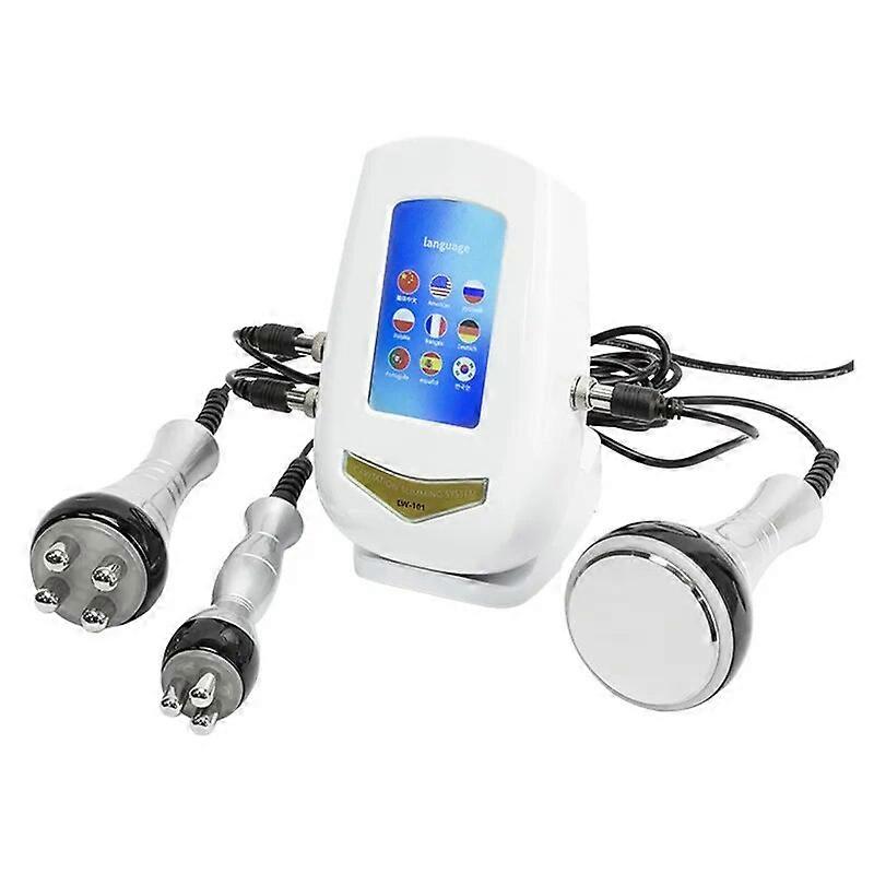 Three-in-one 40K Cavitation Ultrasonic Weight Loss RF Lifting Wrinkle Firming Skin Slimming Body Shaping Beauty Instrument