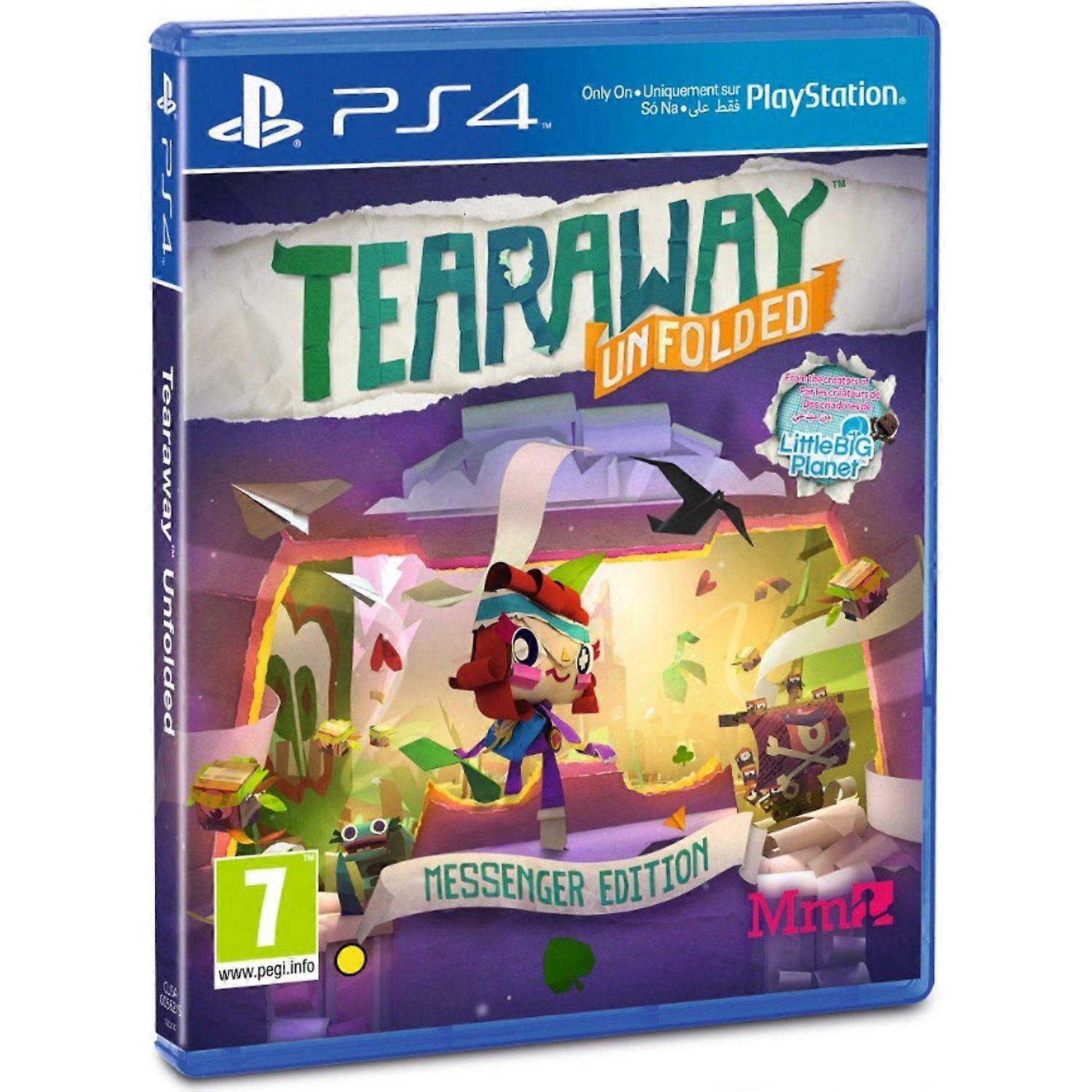 Tearaway Unfolded Messenger Edition PS4 Game