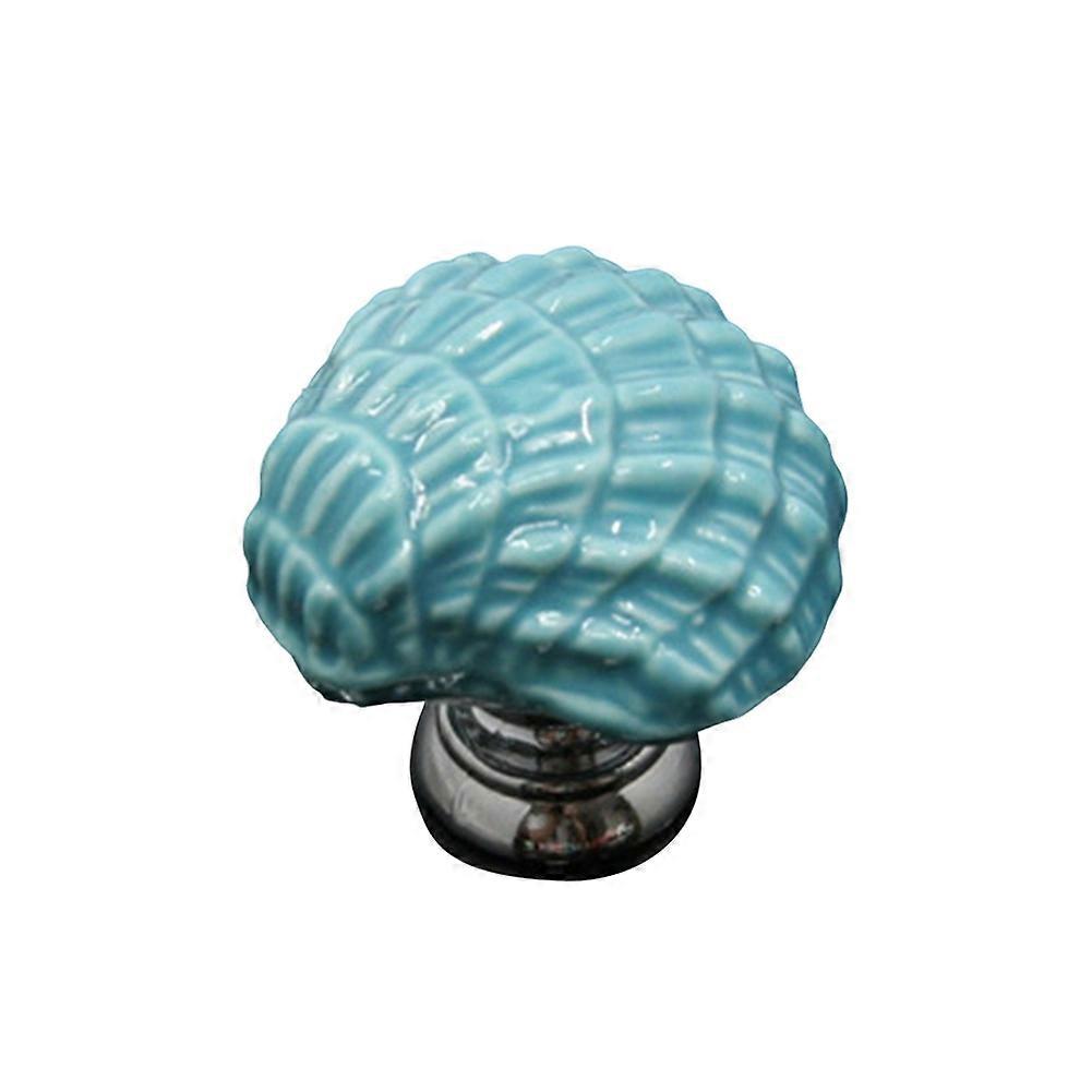 Cute Shell Ceramic Drawer Cabinet Wardrobe Cupboard Pull Knob Furniture Handle